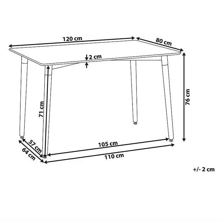 Tables: beliani tisch – D'occasion à Wil SG par GabiHiestand 2