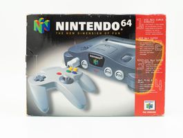 Nintendo 64 PAL mit OVP, 2 Spiele - Ref. 08/06
