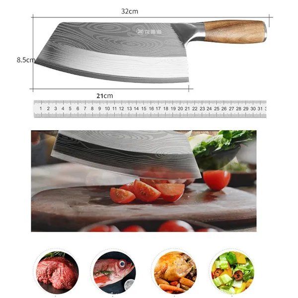 Küchenmesser: Japanisches Edelstahl Küchenmesser 32cm – Neu und originalverpackt aus Mörschwil von  3