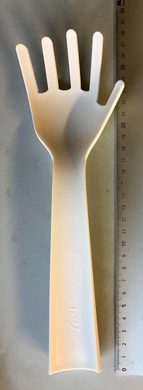 Set di posate: Salatbesteck Hände Desing – Nuovo e nell'imballaggio originale da Bubendorf venduto da Alpenheidi 1