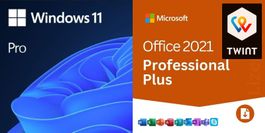 Microsoft Windows 11 Pro & Office 2021 Professional Plus