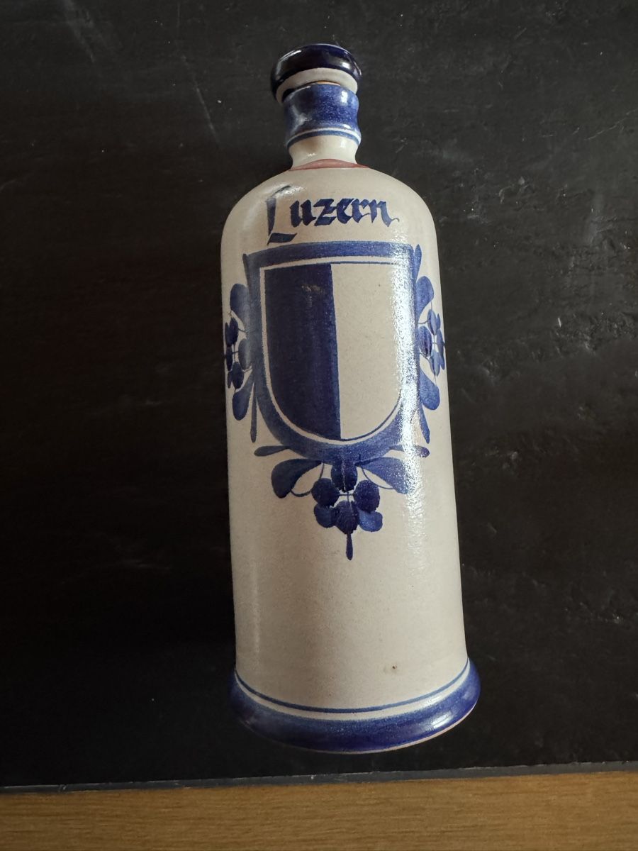 Altro: Luzerner Keramik Schnapsflasche, handbemalt – Usato da Frenkendorf venduto da Schwellheim1