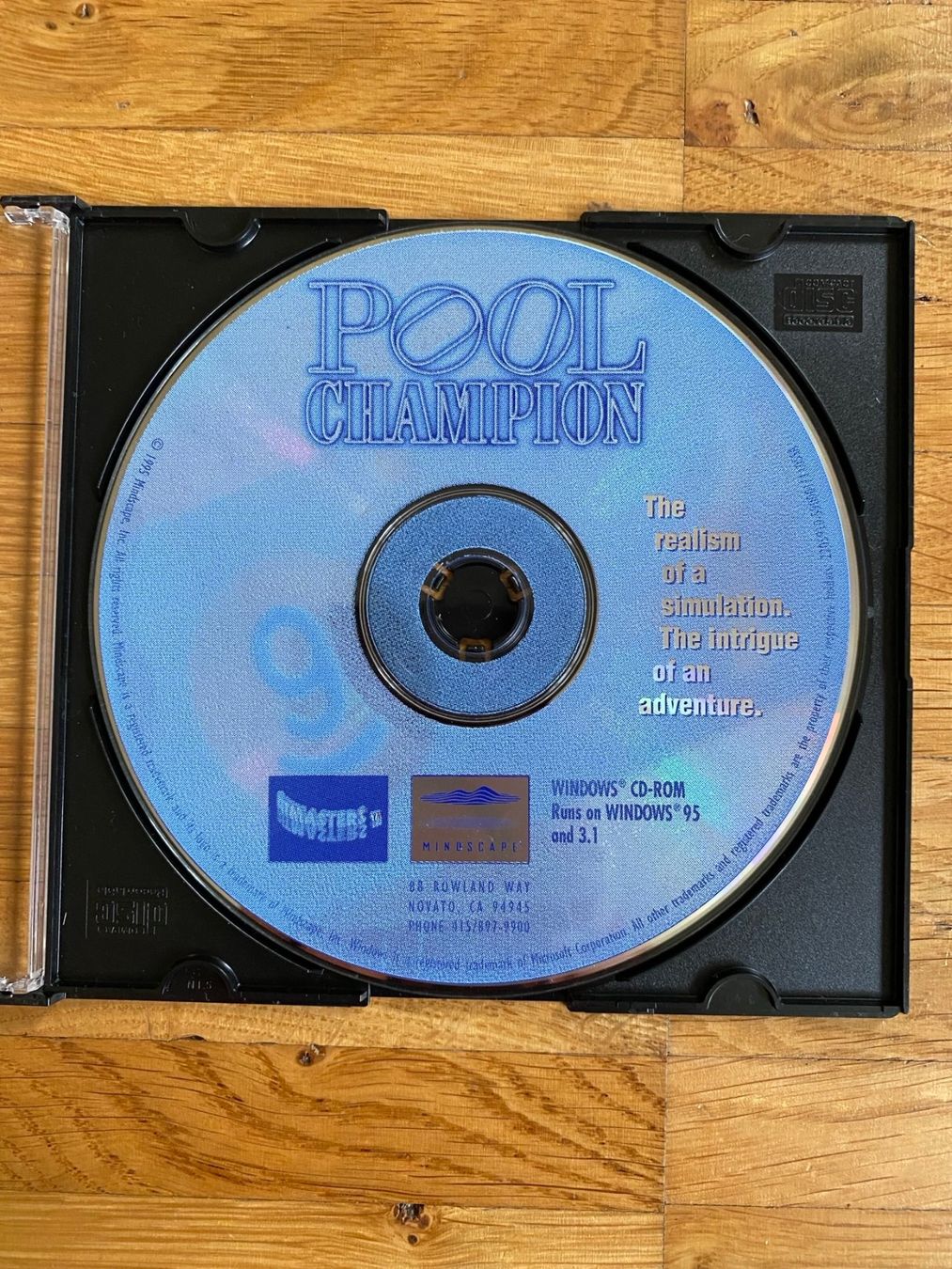 CD & DVD-Rohlinge: CD Rom Pool Champion, Retro 1995 – Gebraucht aus Kastanienbaum von Muenchnerkindl1