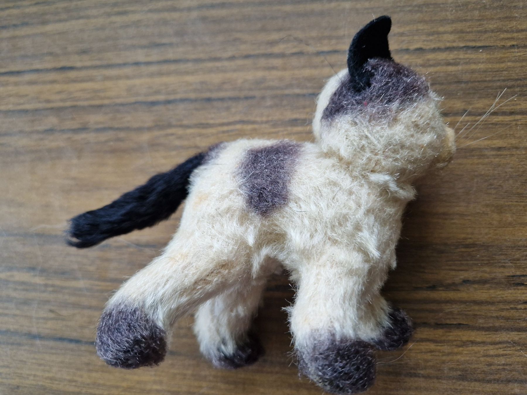 Steiff Giocattoli: Steiff Plüschtier Katze 1950er – Usato da Mörschwil venduto da lindaswunderkiste 6