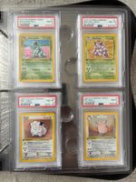 Pokemon 1. Edition PSA Holos 16 Stück