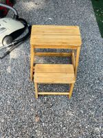 Trittschemel Holz geölt zweistufig GS geprüft, Nr 45