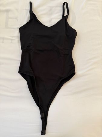 Glatter Body in schwarz