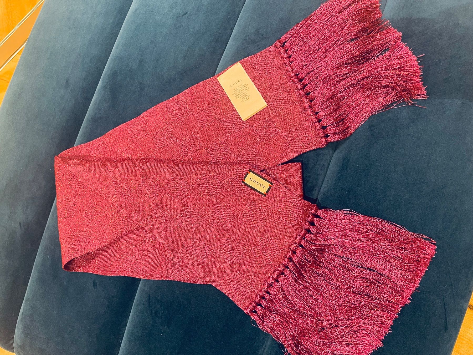 Gucci Foulard & Sciarpe: Original Gucci Schal mit Schachtel – Nuovo (secondo la descrizione) da Oberbuchsiten venduto da aria783 5