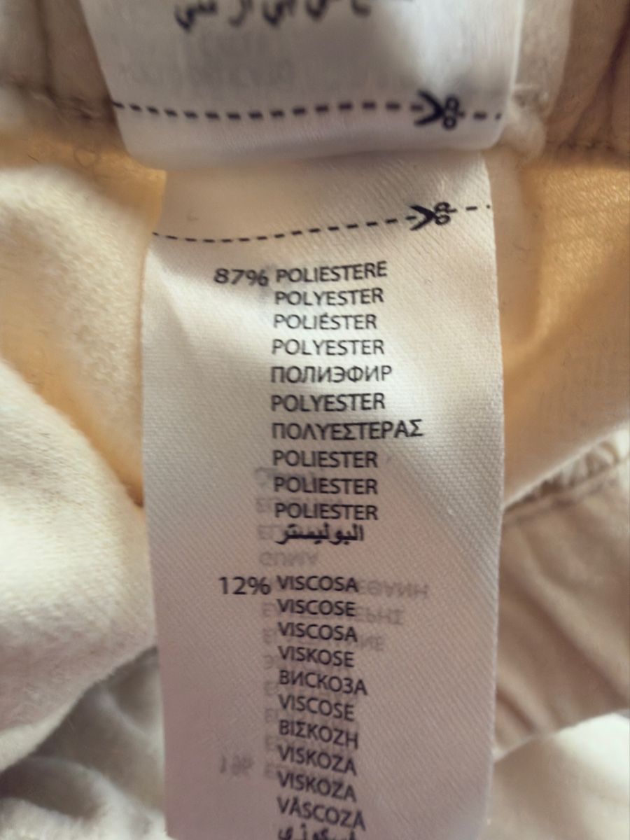Pantaloni: Trendige Hose, Beige, Grösse L – Usato da St Gallen venduto da Berta343 6