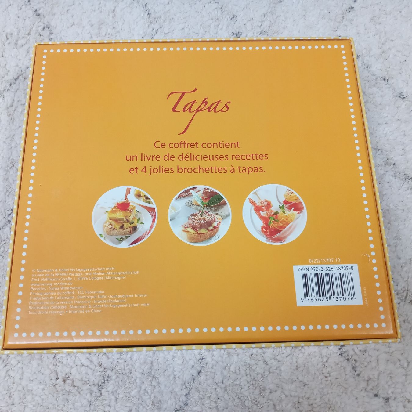 Elettrodomestici da cucina: Tapas recettes et 4 véritables fourchettes – Nuovo e nell'imballaggio originale da Düdingen venduto da gum_g8cr 2