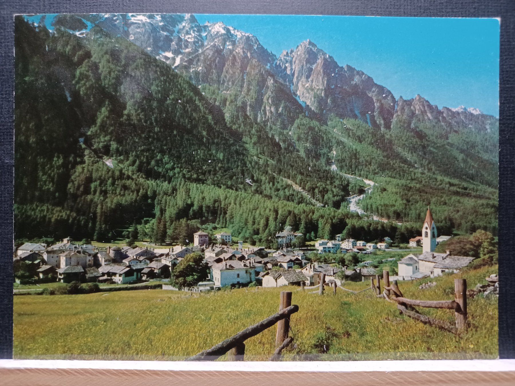 Cartoline postali: Vicosoprano Bergaglia, GR, 1977 – Usato da Aarau Rohr venduto da mgvw