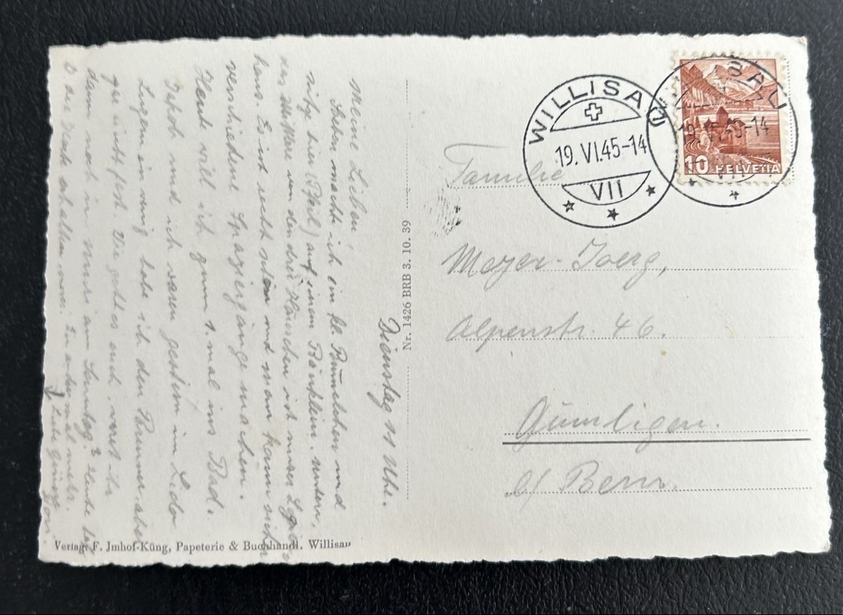 Cartoline postali: Willisau Luftaufnahme  – Usato da Horw venduto da Tellbub 1