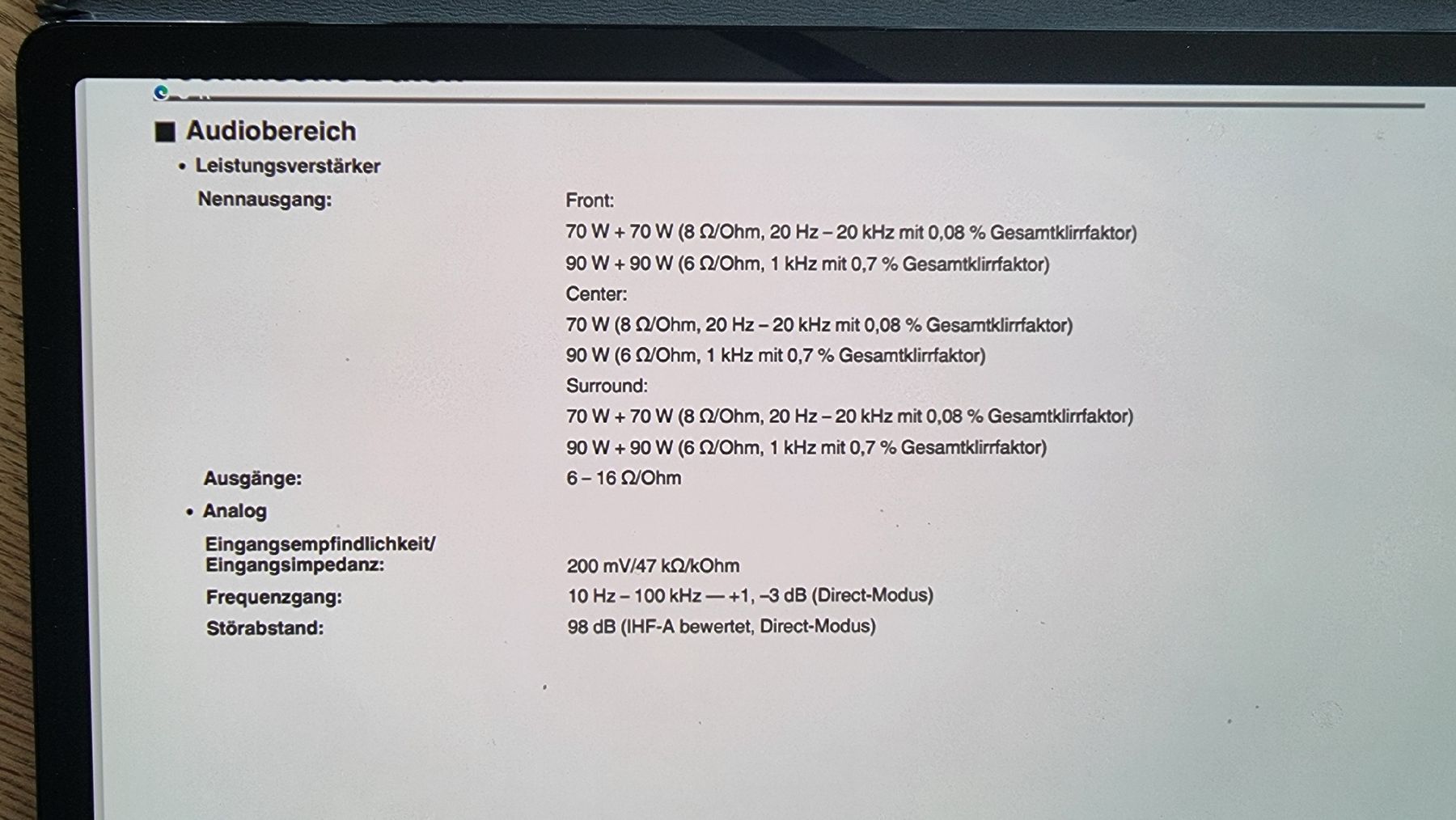 Home cinéma: Heimkinosystem Denon/Bose – D'occasion à Bottighofen par buzz02 7