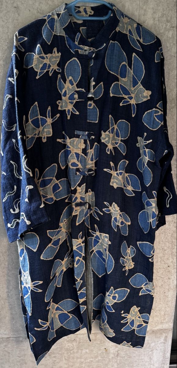 Vestes: Lange Sommerjacke aus Leinen – D'occasion à Zürich par Manubene