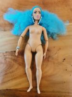 Barbie; Extra Doll Puppe #4 / Blaue Haare