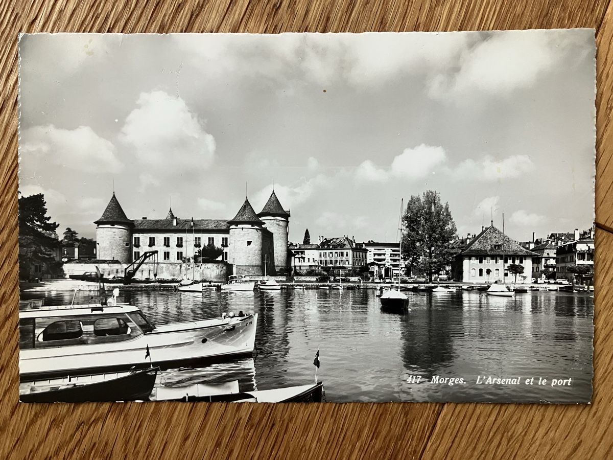 Cartoline postali: Antike Postkarte Morges unbeschrieben – Nuovo e nell'imballaggio originale da Willisau venduto da son_lq7g