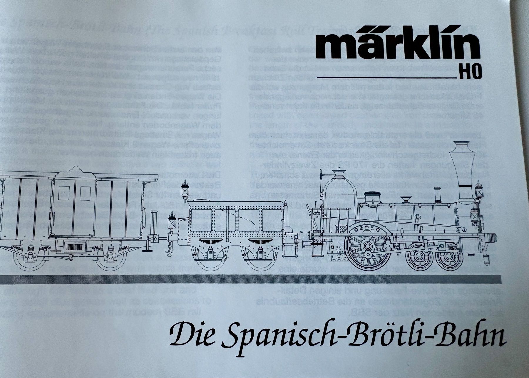 Märklin Modellini di ferrovie: MÄRKLIN, "Spanisch Brötli Bahn" Unbespielt – Nuovo e nell'imballaggio originale da Gipf-Oberfrick venduto da Wadi70 7