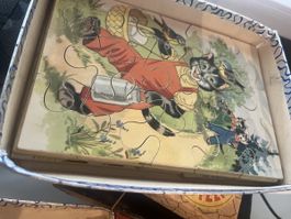 Altes Vintage Puzzle Penelope 4x15 teile