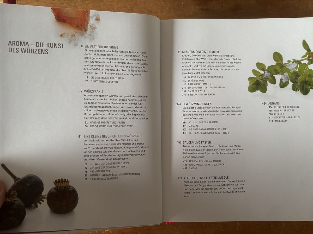 Libri: Aroma: Die Kunst des Würzens – Usato da Zürich venduto da WWehrle 1