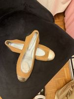 Hogan Ballerines Cuir Beige T 36.5 État Impeccable!