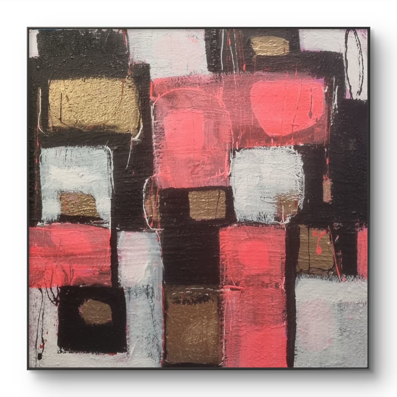 Dipinti: Originales abstraktes Bild 90x90cm – Nuovo (secondo la descrizione) da Urdorf venduto da Contra8 1
