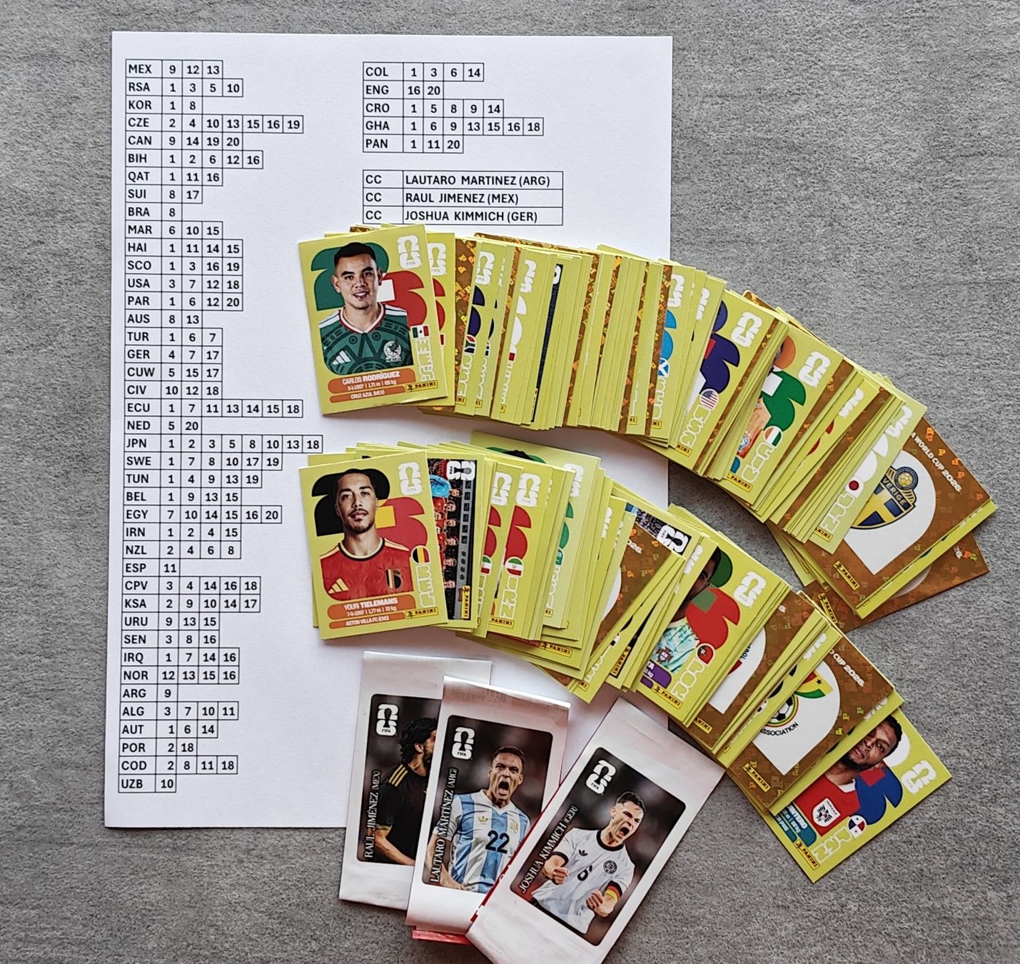 Panini Carte collezionabili: panini 2026 – Nuovo (secondo la descrizione) da Fontenais venduto da Tigrou_81