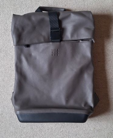 Moleskin Rolltop Rucksack Leder