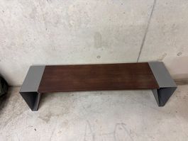mmcité Sitzbank aus Holz und Metall – 180 cm, gebraucht