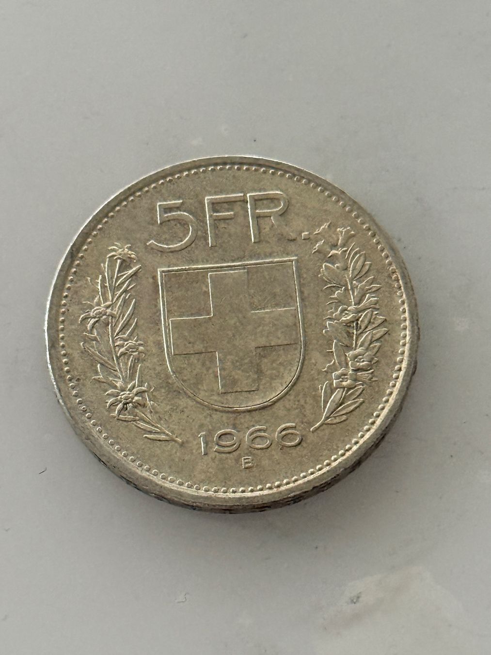 Tutti le monete: 5 Franken 1966  Silber – Usato da Wallisellen venduto da SWISS_SILVER1 1