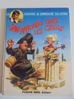 " San Antonio chez les grecs " BD Fleuve Noir.