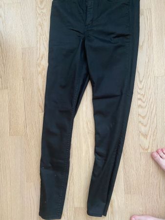 Jean Noir Skinny Taille Haute H&M T36