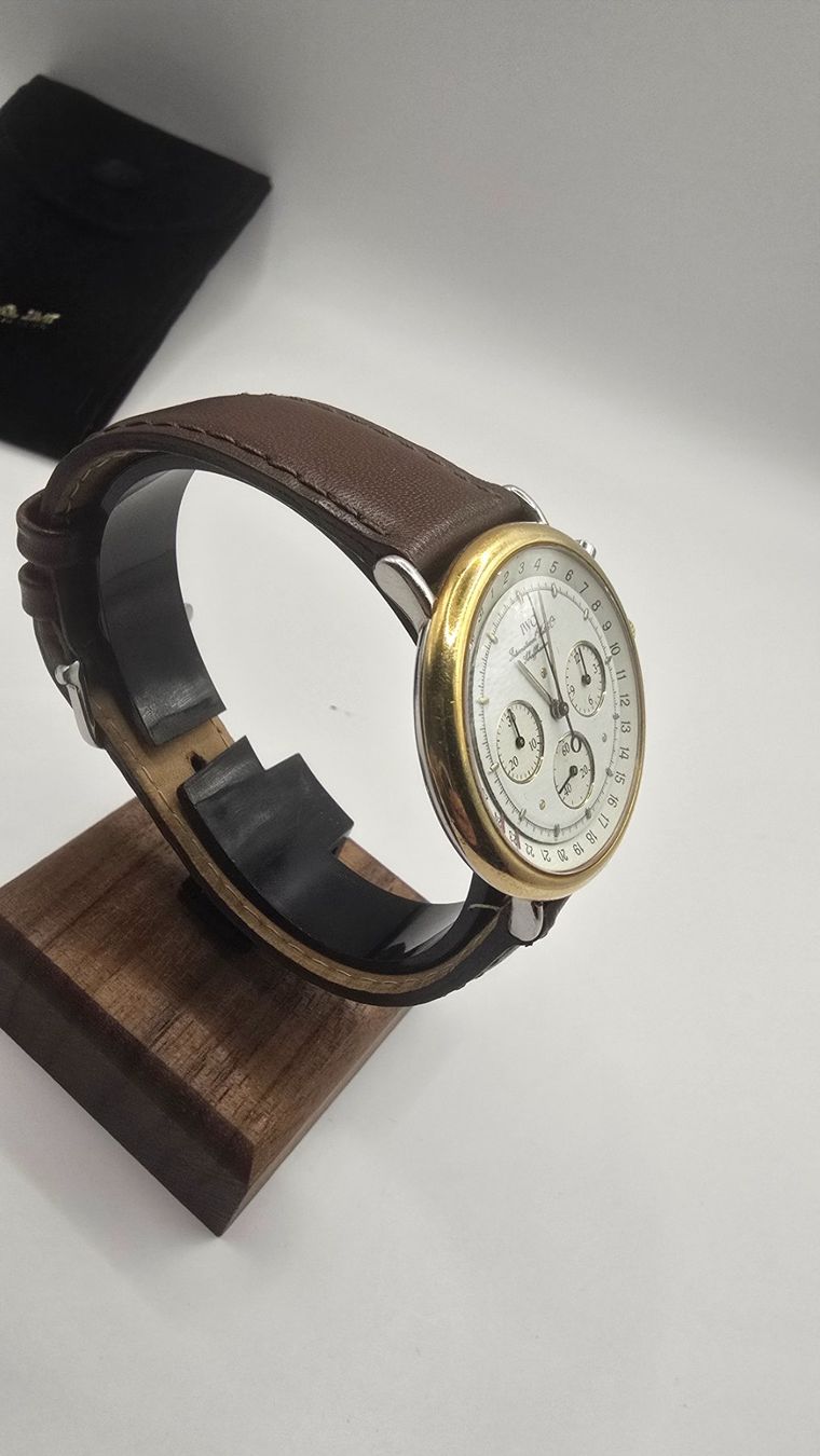 IWC Orologi: IWC Chronograph Gold/Stahl – Usato da Wangen b. Olten venduto da Hhh95 3