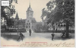 Zürich - Schweiz. Landesmuseum - animee belebt