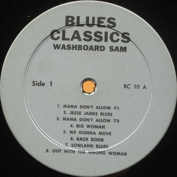 Dischi in vinile: Washboard Sam: Blues Classics By Washboard Sam LP – Nuovo (secondo la descrizione) da Steinhausen venduto da Vilivinili 1