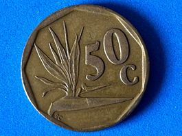 South Africa - 50 Cents (SUID-AFRIKA - SOUTH AFRICA) 1992