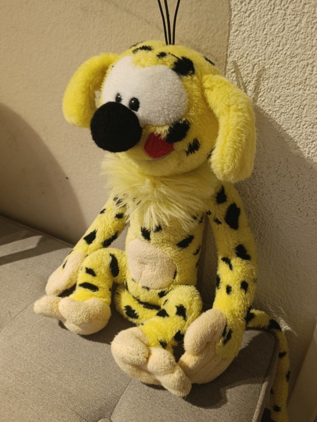 Disney Spielzeuge: Originales Plüschtier Marsupilami mit langem Schwanz – Gebraucht aus Wil SG von Donaldus
