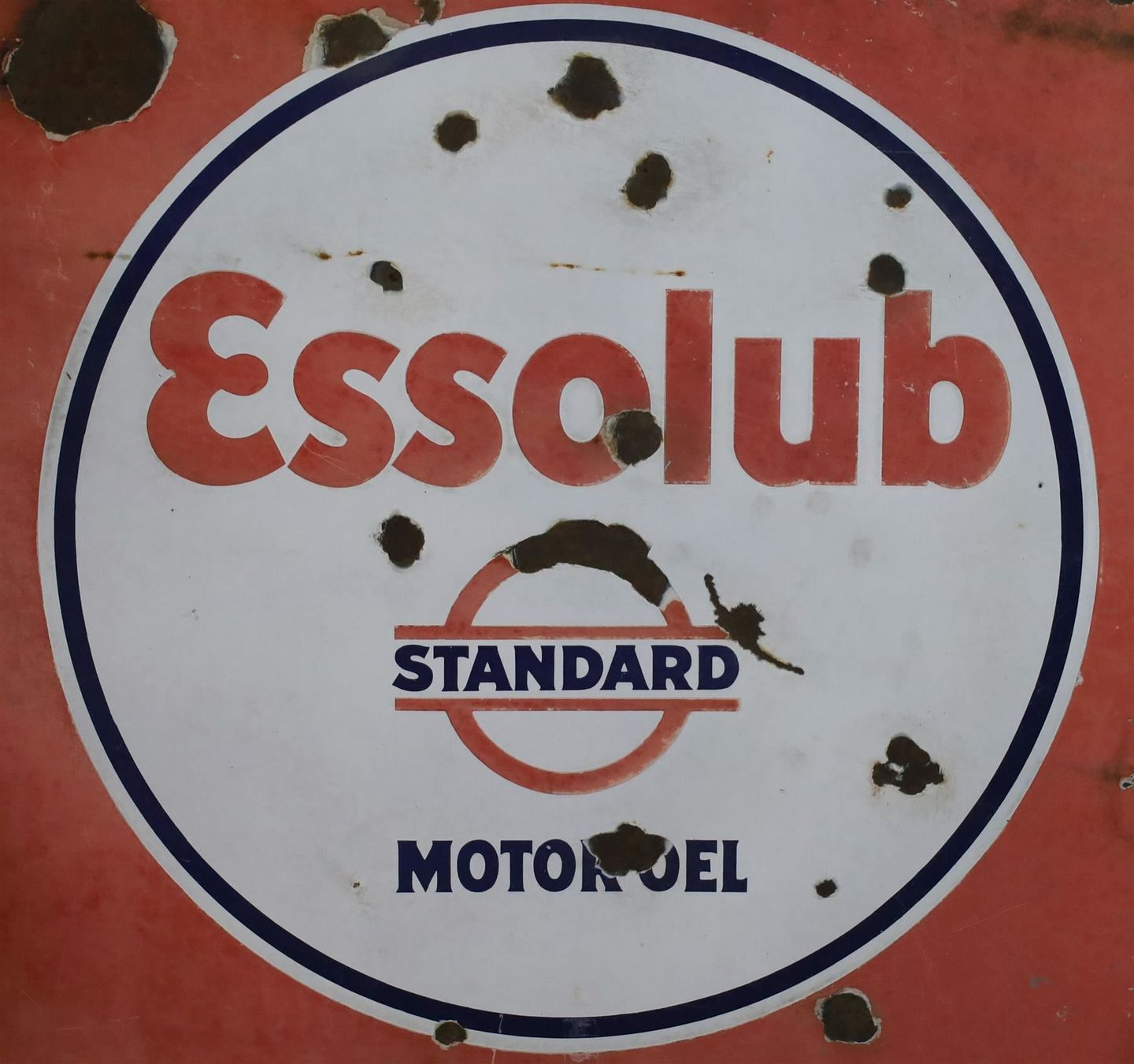 Insegne: Emailschild "Essolub, Standard Motoröl" – Usato da Birrwil venduto da brandschatz_birrwil 2