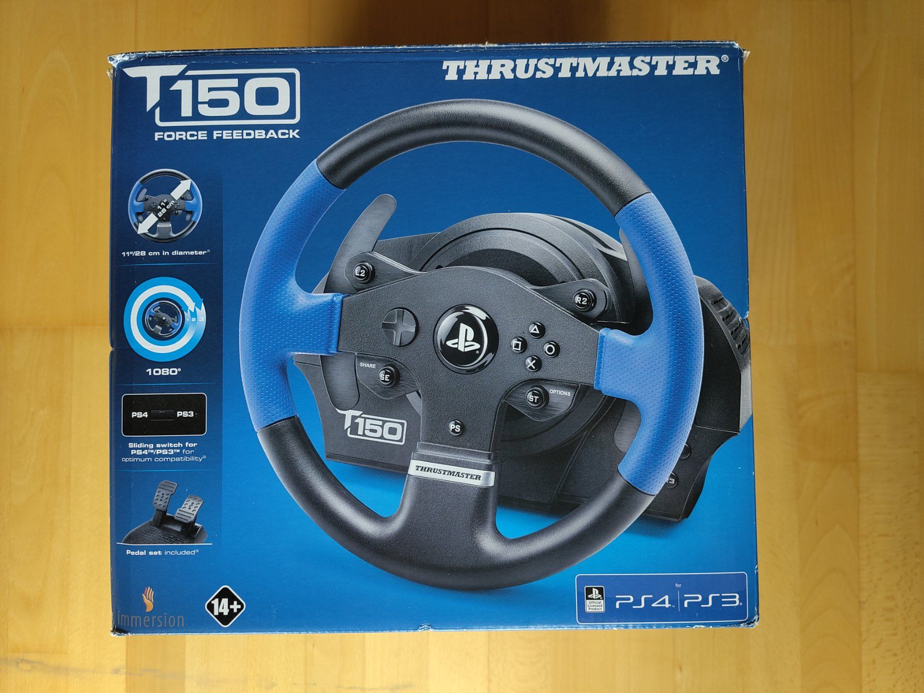 Thrustmaster Controller: Thrustmaster T150 - PS4 & PS3 – Usato da Gümligen venduto da urw_62l5