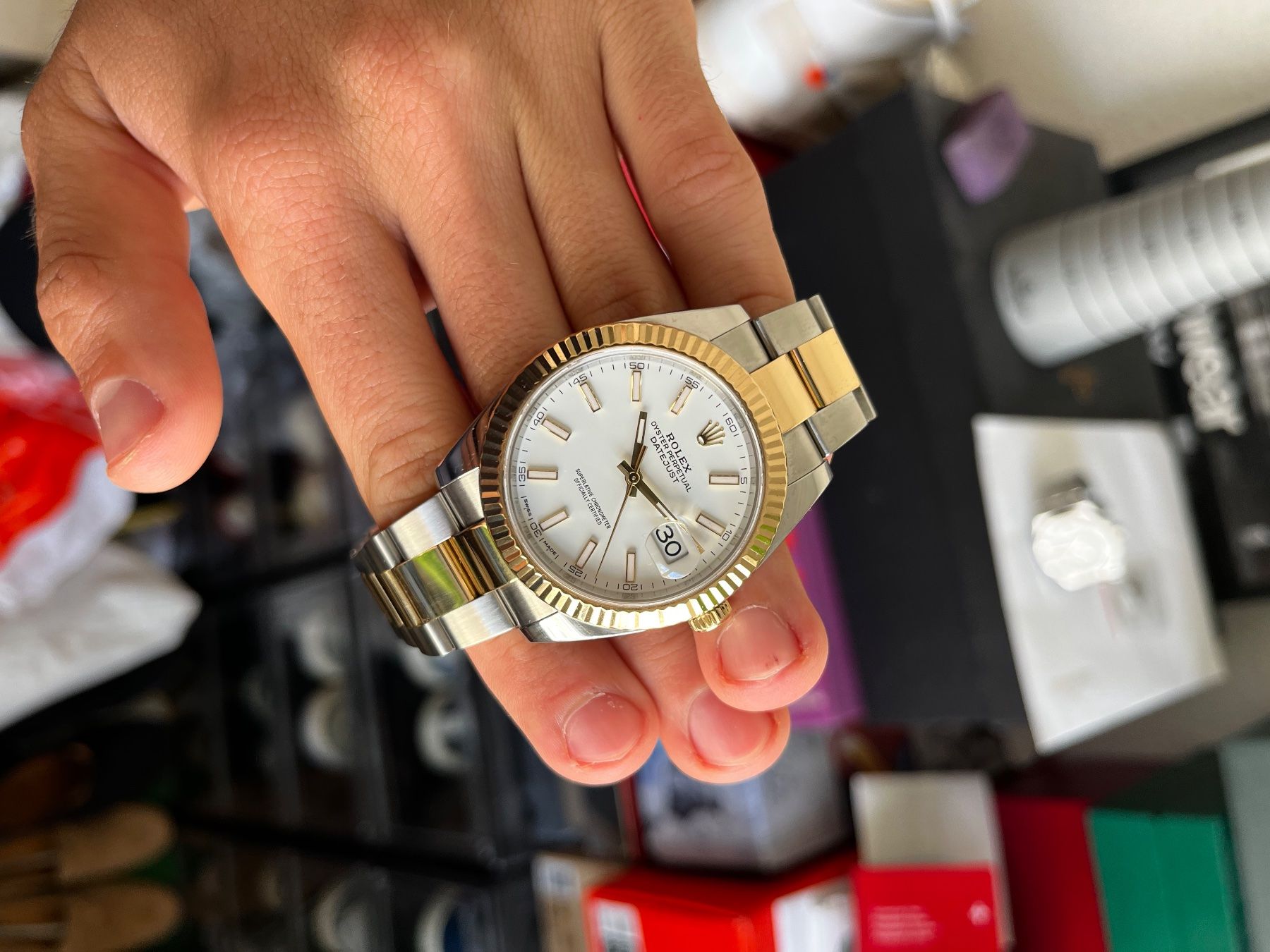Rolex Orologi: Rolex Datejust 126333 Two-Tone 41mm – Usato da Genève venduto da 3M_JR 4
