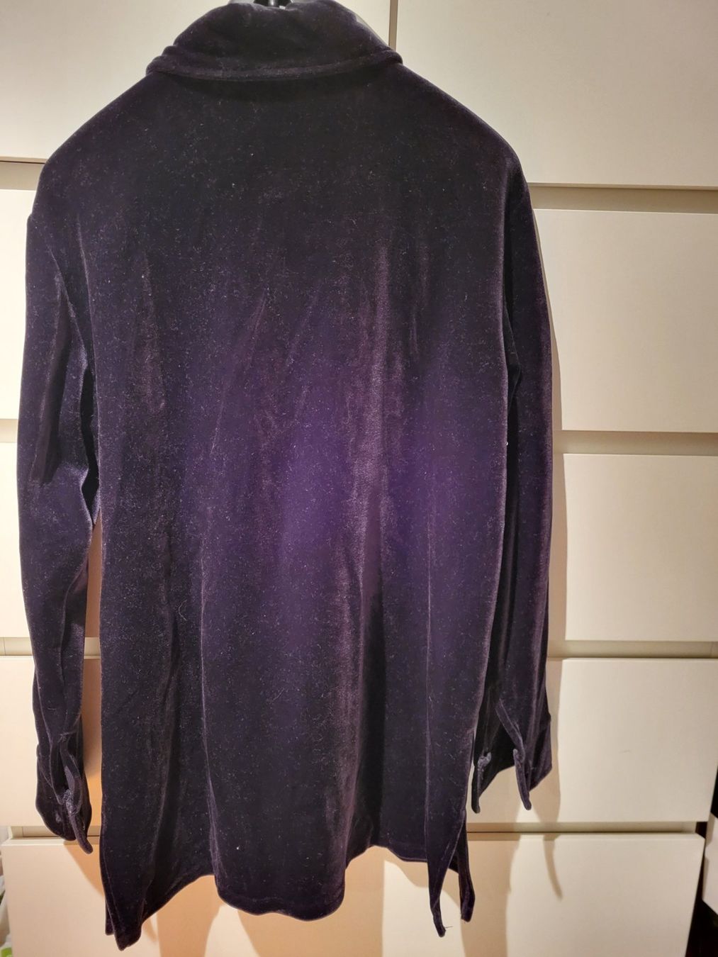 Blusen: Camicia donna in velluto nero tg M – Gebraucht aus Chiasso von Ann58 2