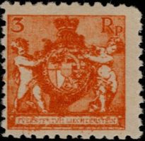 Liechtenstein 1921, Nr. 47B ungebraucht *, gez. 9 1/2, 175.-
