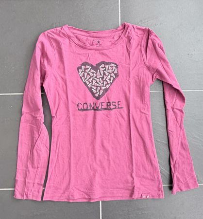 Shirt CONVERSE, 146/152, bordeauxrot
