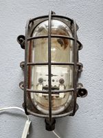 Original Vintage EX-Bunkerlampe / Industrieleuchte