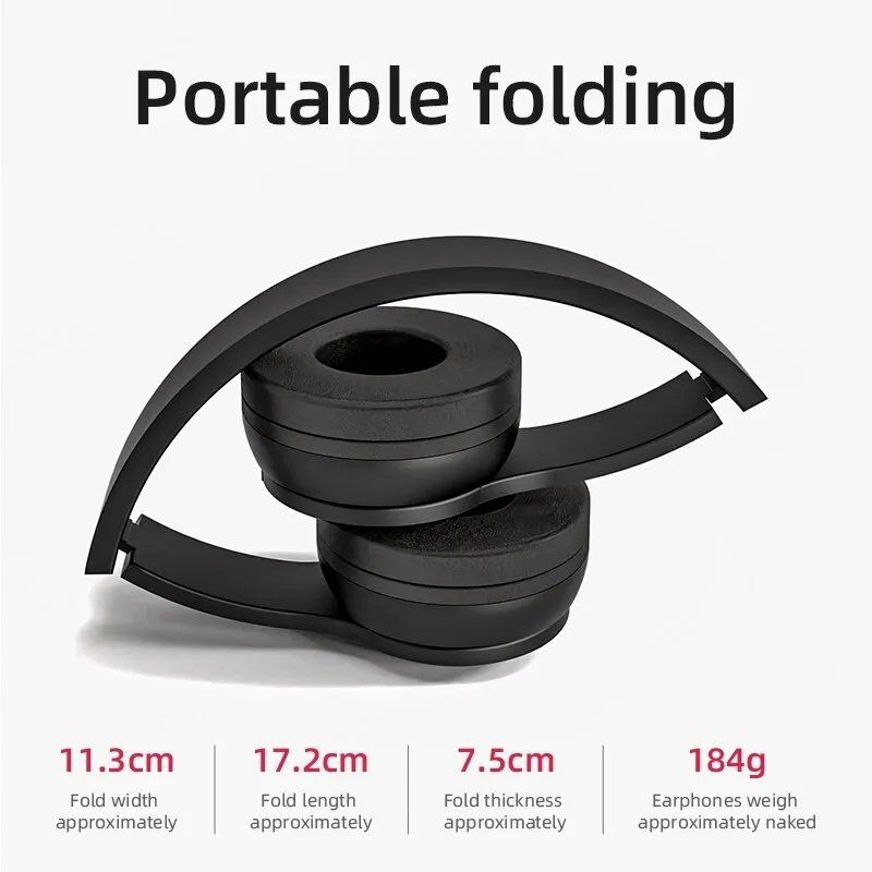 Cuffie: Casque Bluetooth Stéréo P47 sans/avec fil, support micro SD – Nuovo (secondo la descrizione) da Gland venduto da Electr0ventes 7