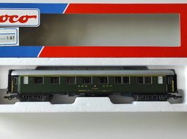 Schwerer Stahlwagen IC 1. Kl. der SBB von Roco H0, GS