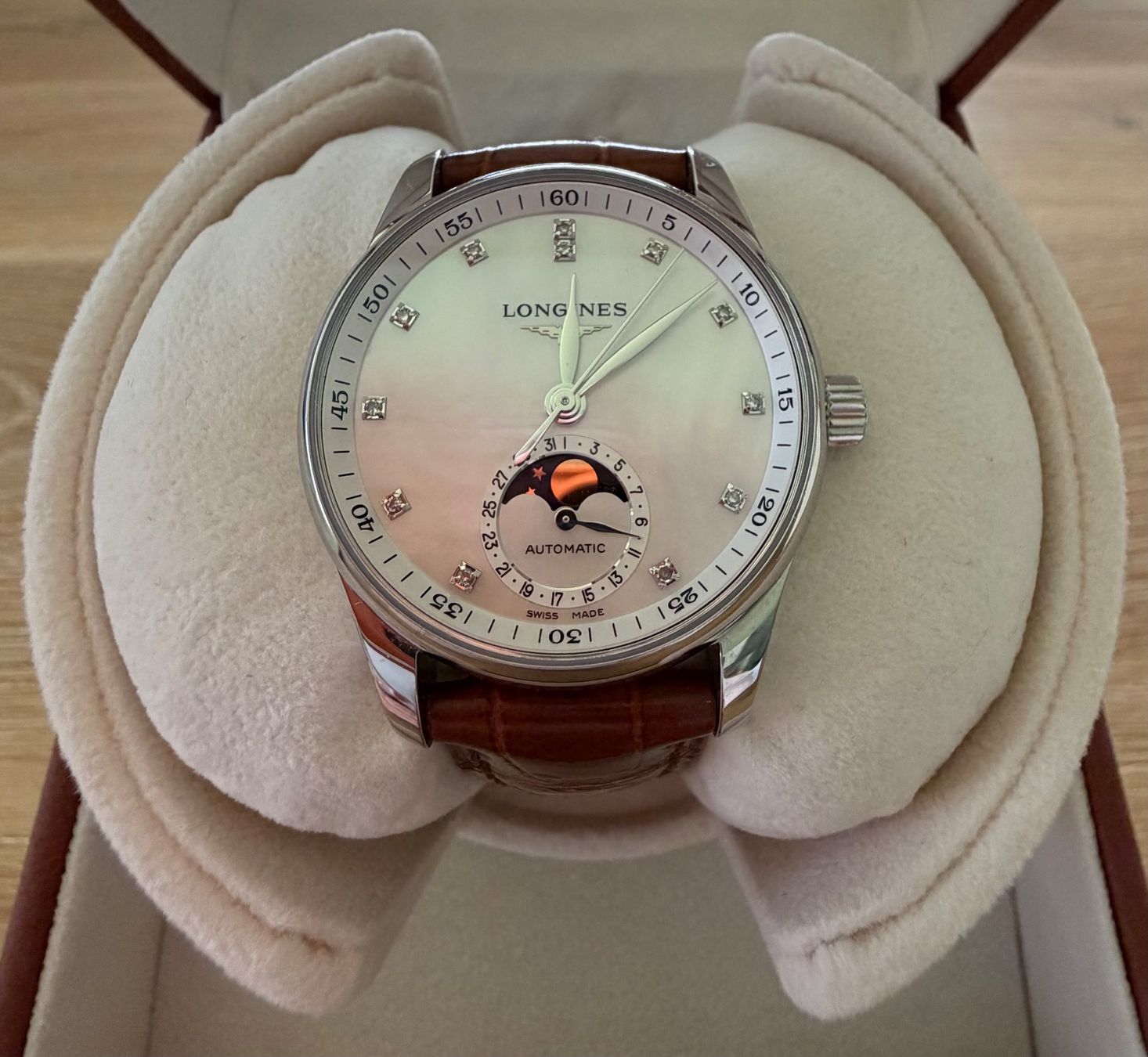 Longines Orologi: LONGINES MASTER COLLECTION MOONPHASE, EDELSTAHL – Usato da Herrliberg venduto da erstmeinsdanndeins 2