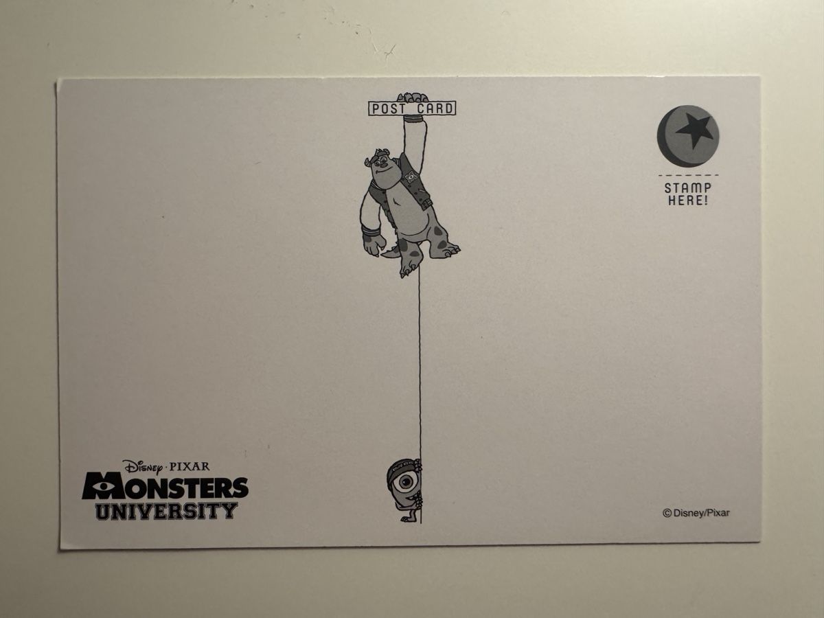 Cartoline postali: Postcard - Disney Monsters University – Nuovo e nell'imballaggio originale da Sins venduto da sum_lv6d 1