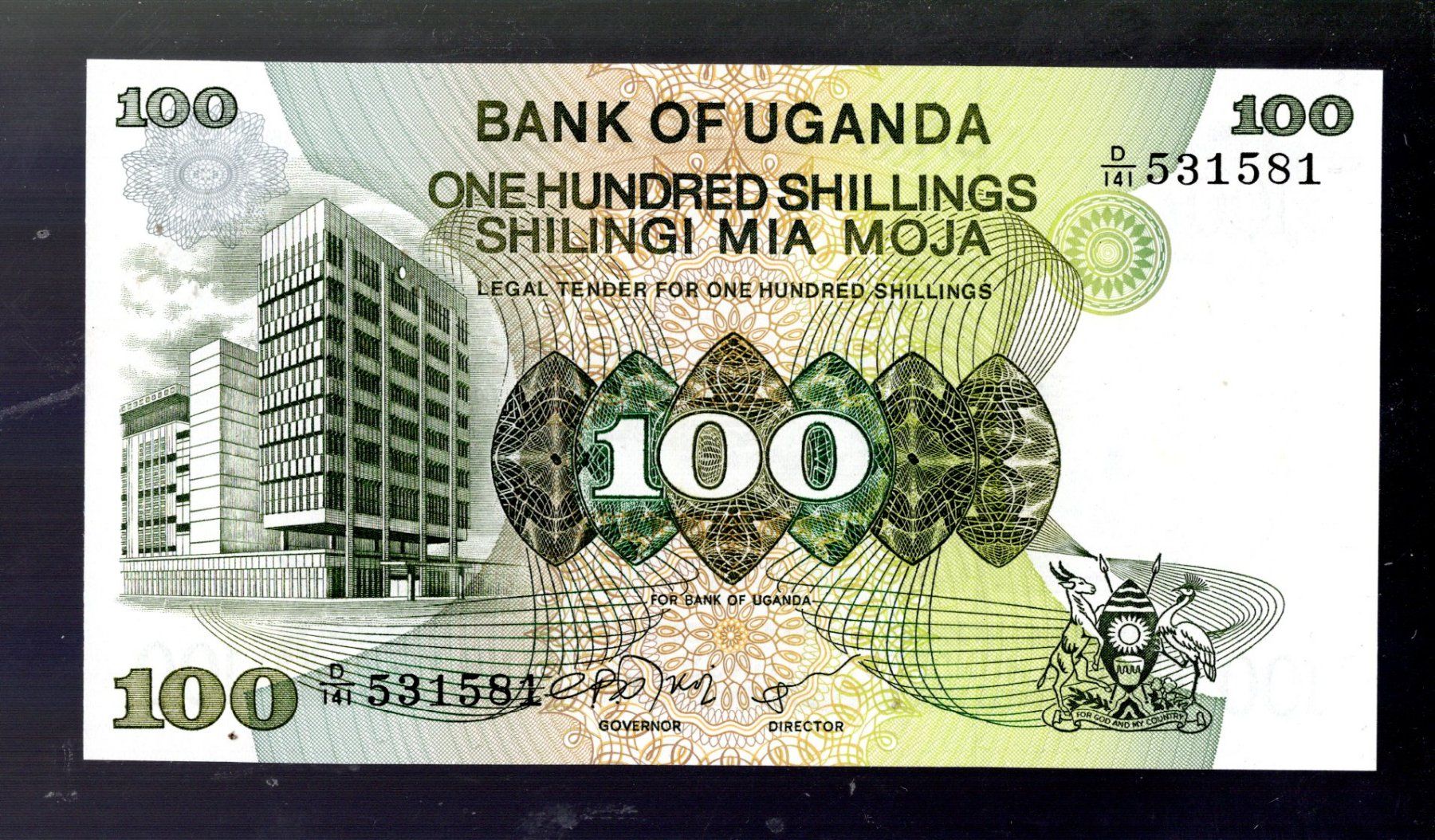 Banconote: Uganda 100 shilling UNZ – Nuovo (secondo la descrizione) da Leibstadt venduto da baroc333 1
