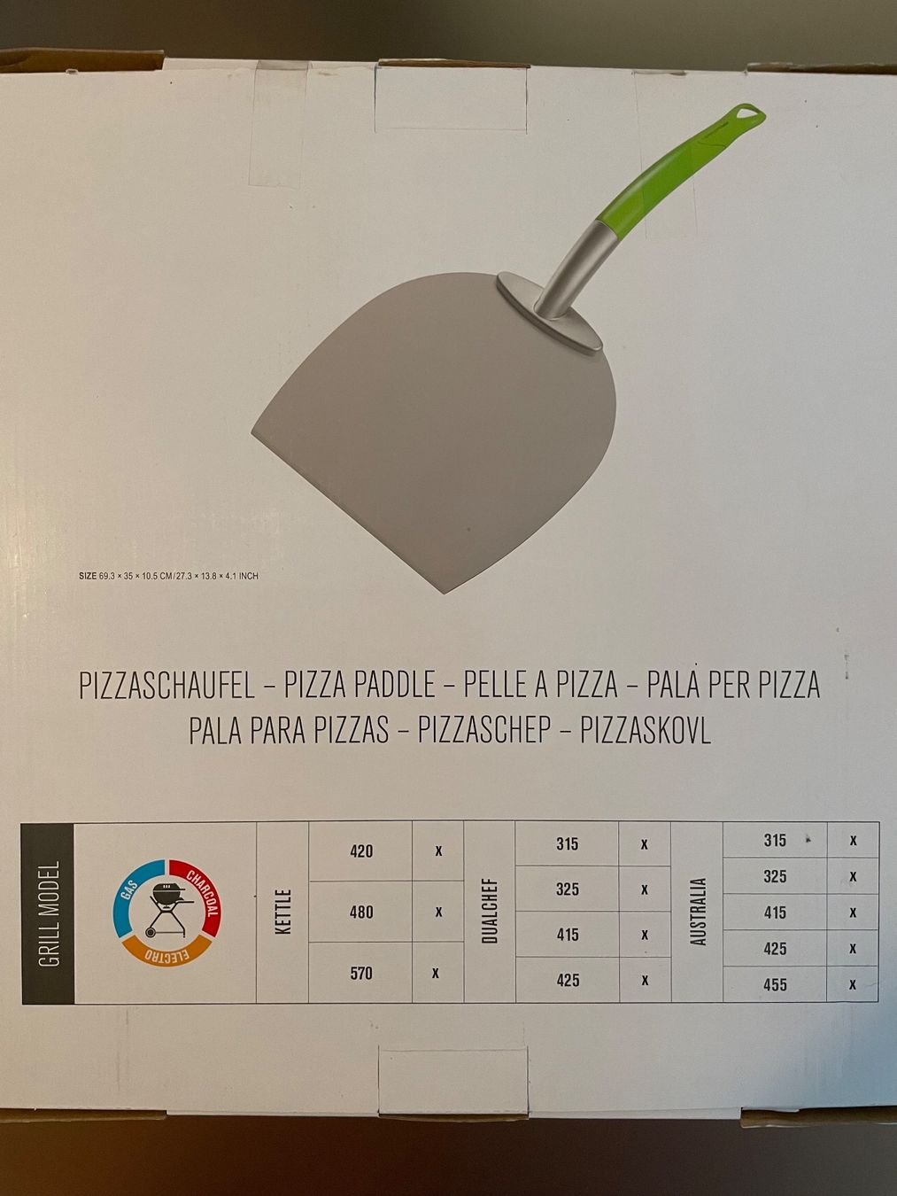 Outdoorchef Elettrodomestici da cucina: Pizzaschaufel mit Softtouch-Griff Outdoorchef – Nuovo e nell'imballaggio originale da Eggersriet venduto da yazzmeister1 1