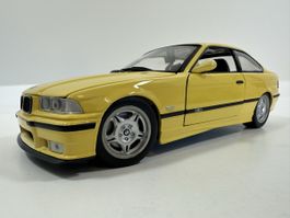 BMW M3 E36 1:18, gelb, UT Models